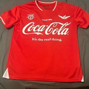Coca-Cola Red Shirt with White Logo